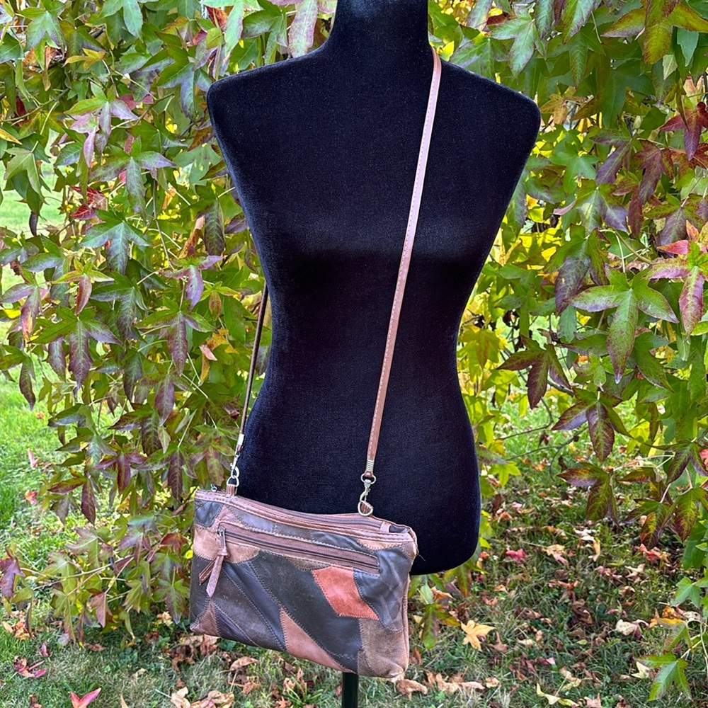 Patchwork Leather Purse - image 2